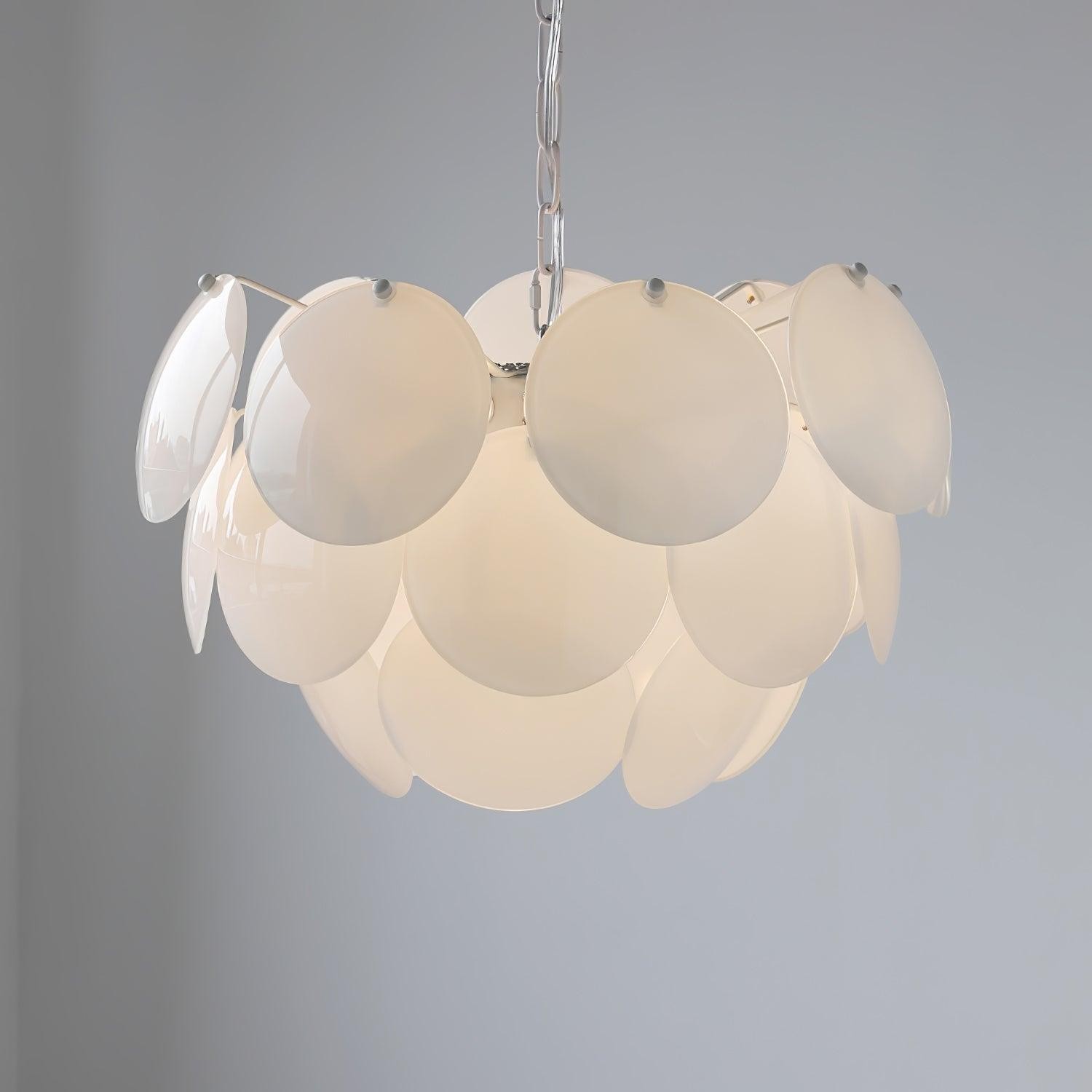 Luxury Fashion Luminous Petal Glass Chandelier M54