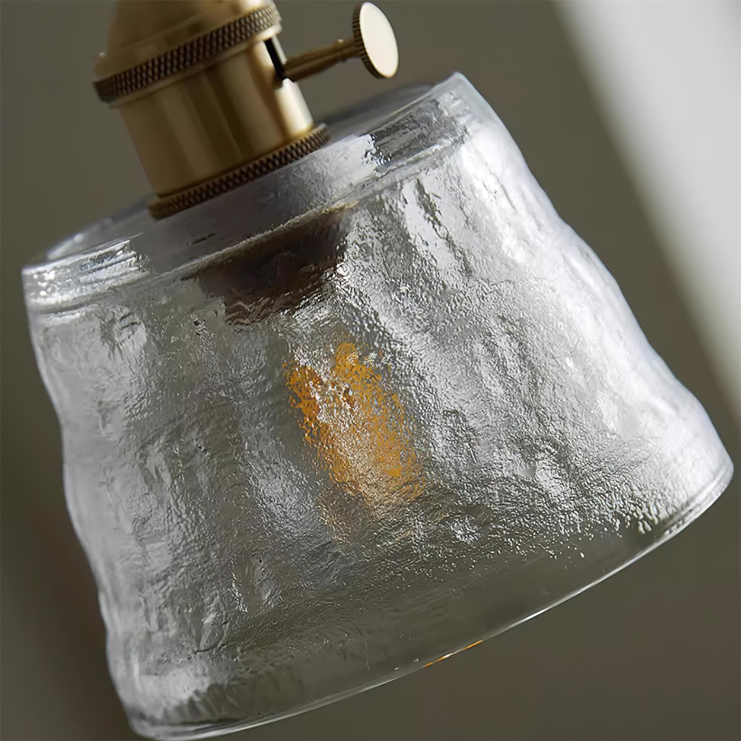 Retro Small Cup Glass Pendant Lamp M276