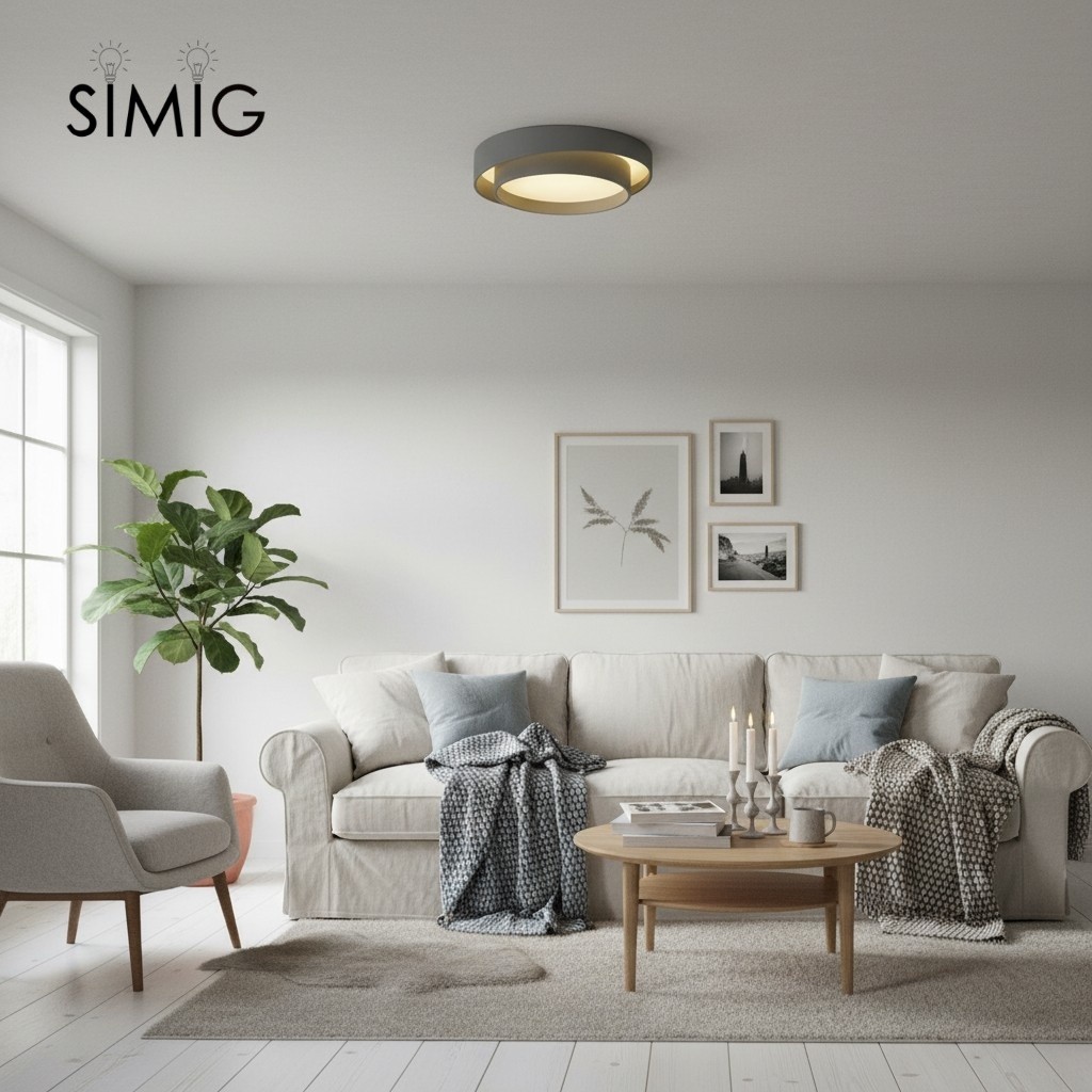 Centric 5700 LED Asymetric Melody Ceiling Lamp S77