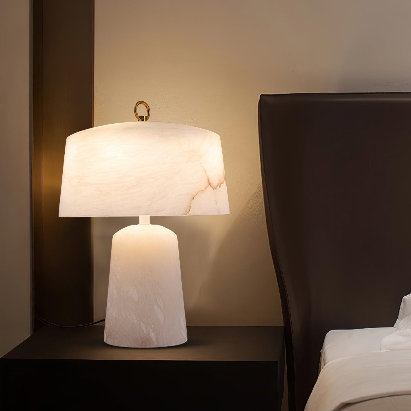 Light Luxury Style Marble Stone Table Lamp M583