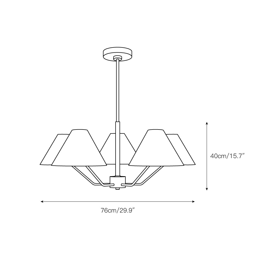 Burke Chandelier D456
