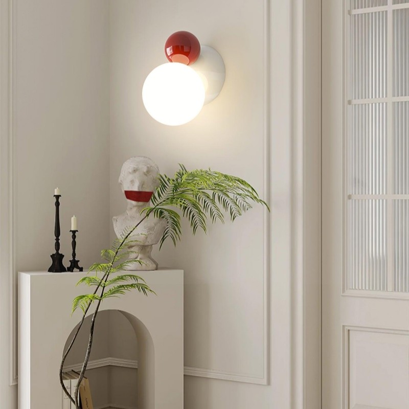 Macaron Globe Metal Wall Light Ceiling Light M226