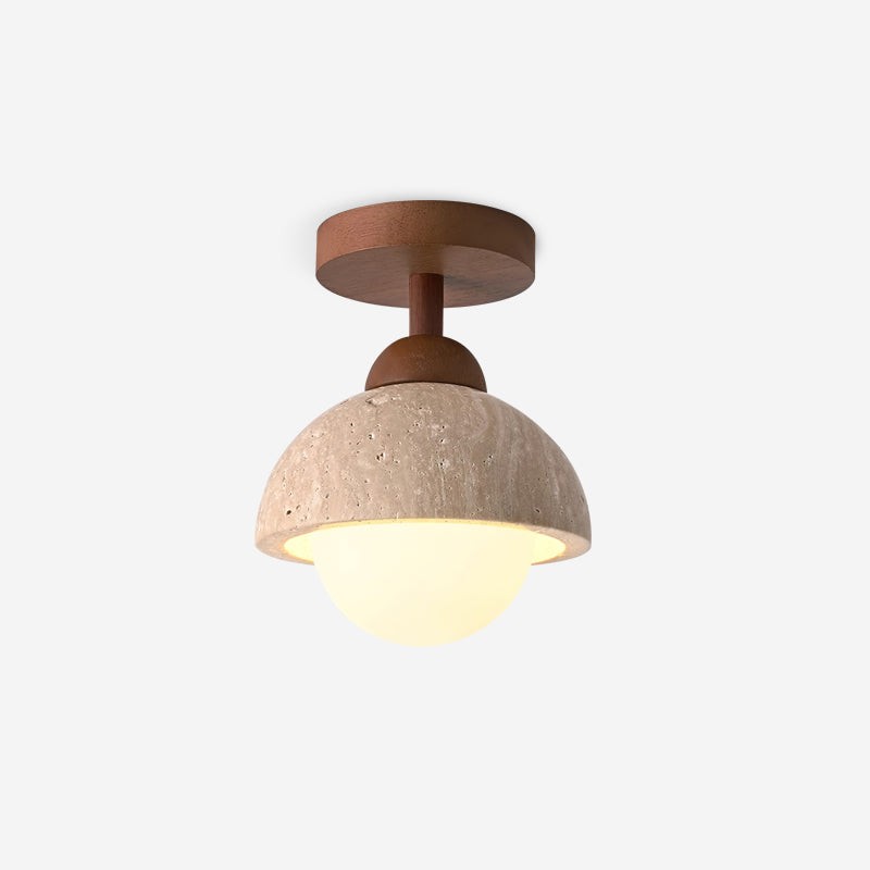 Vintage Travertine Aisle Ceiling Lamp M266