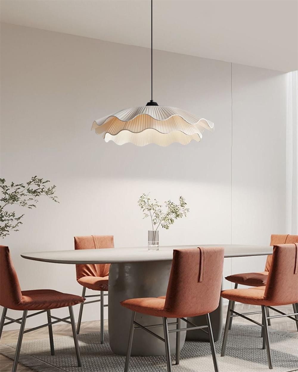 French Style White Pendant Light M181
