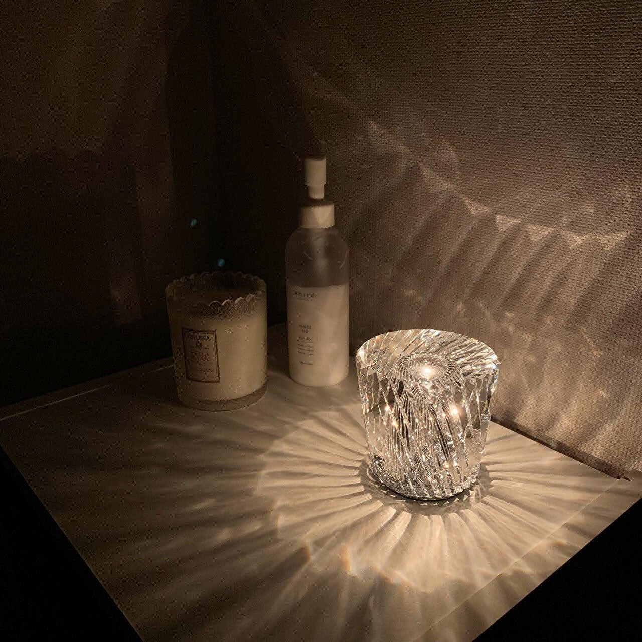 Crystal Diamond Table Lamp M160