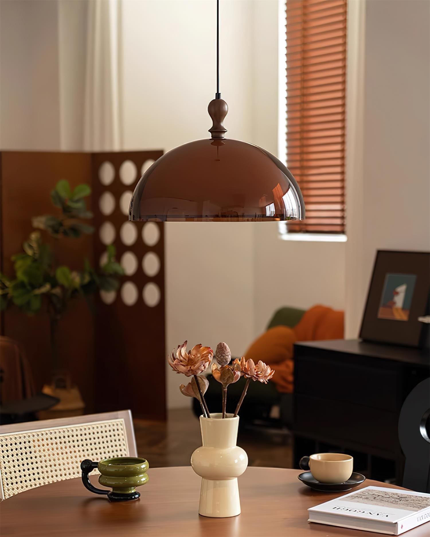 Modern Dome Pendant Light For Kitchen M264