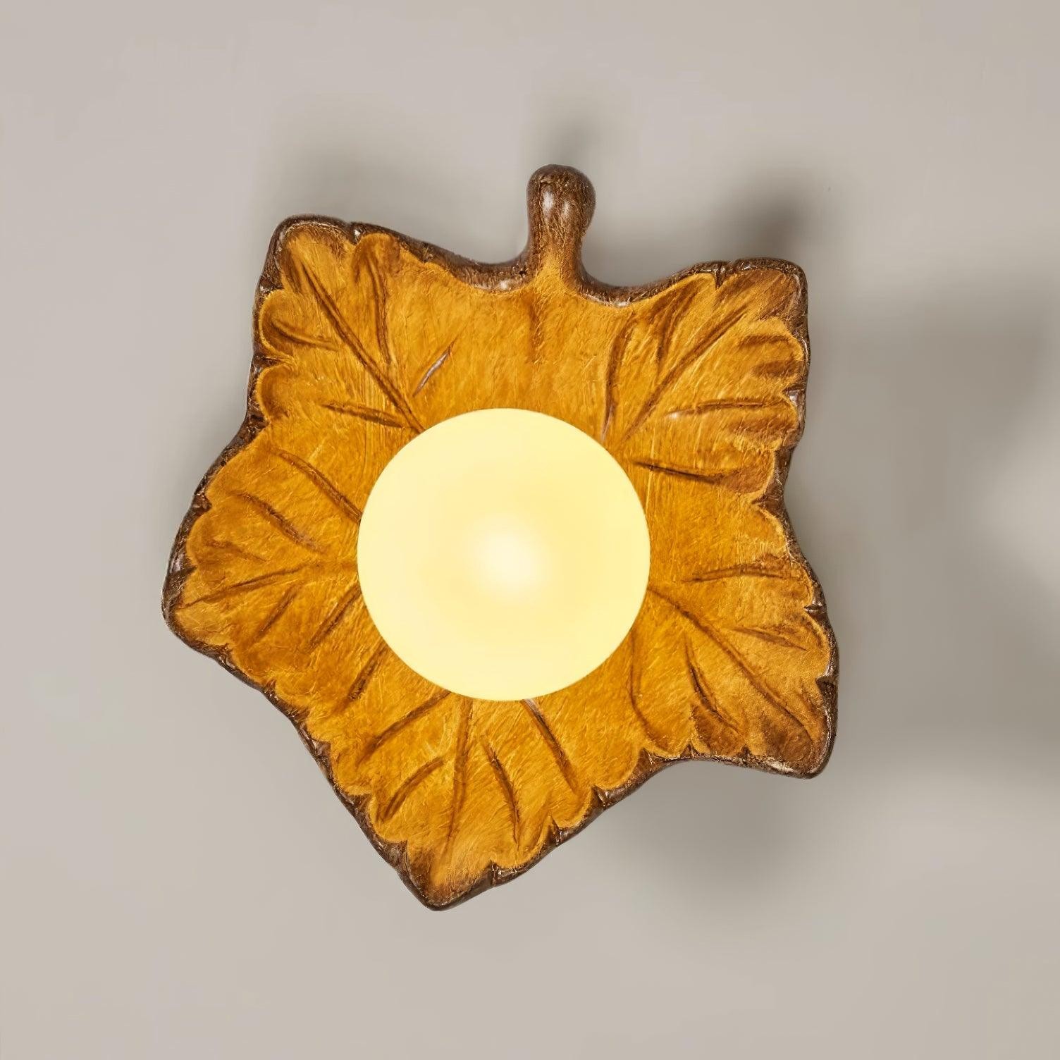 Maple Leaf Wall Light M362