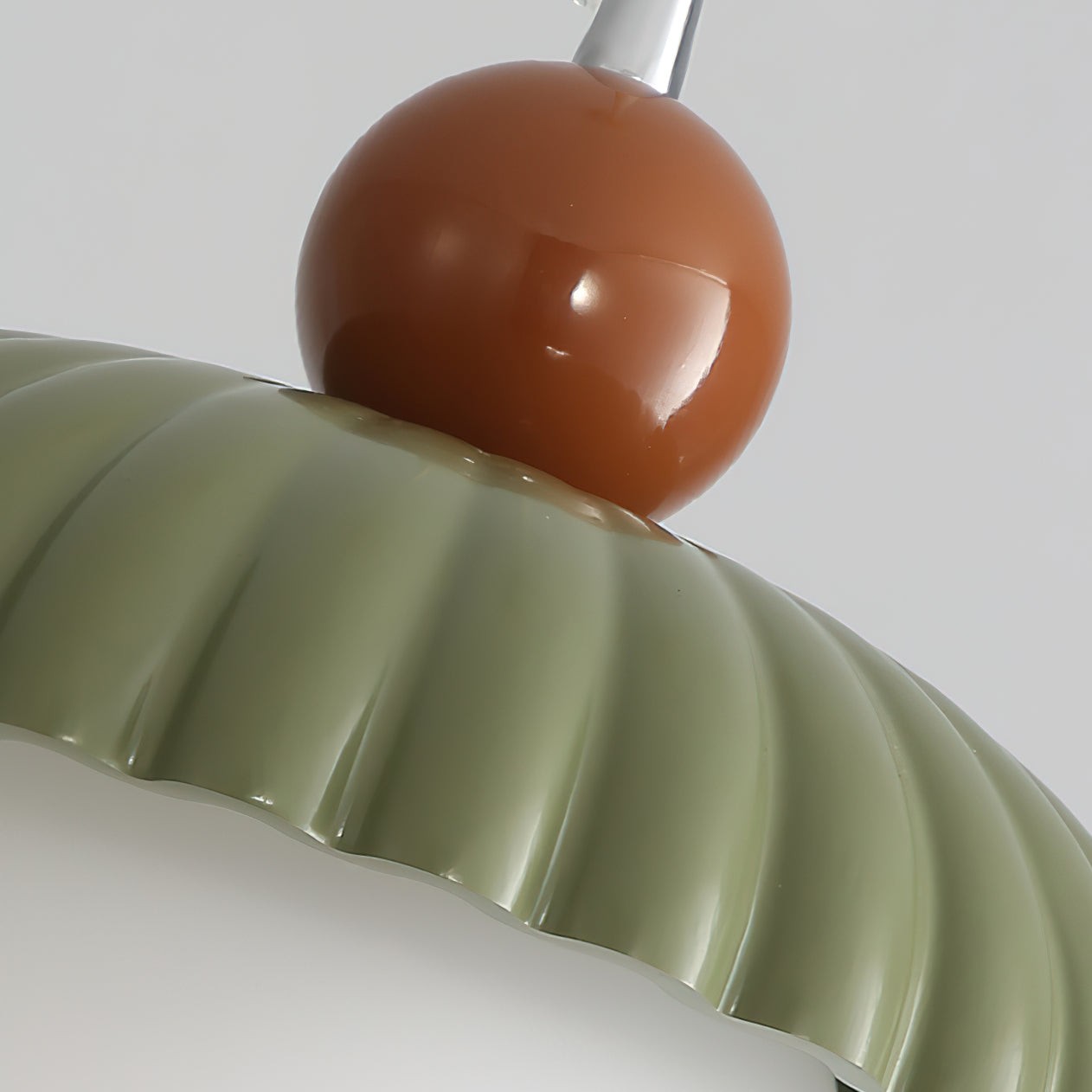 Creative Spherical Straw Hat Vertical Line Pendant Lamp M292