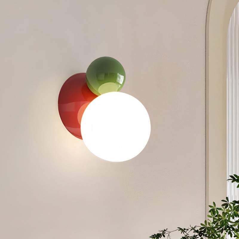 Macaron Globe Metal Wall Light Ceiling Light M226