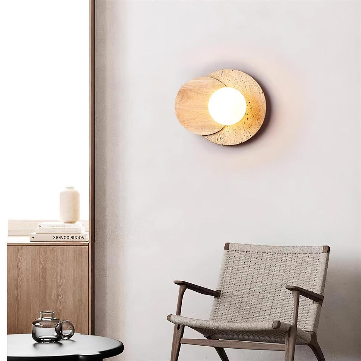 Wabi-sabi Eclipse Plug-In Wall Lamp M542