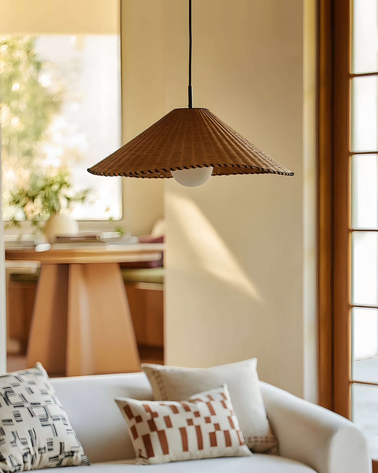 Textured Plane Pendant Lamp D332
