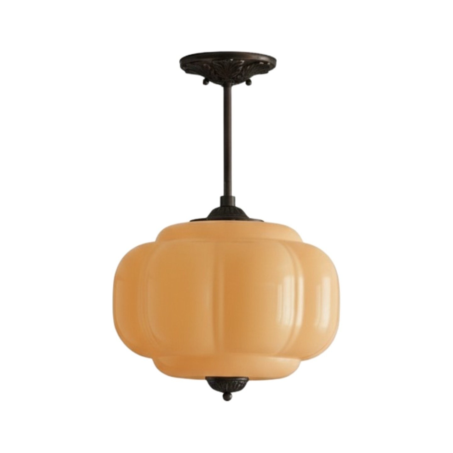 Eloise Vintage Glass Chandelier - Milk Glass Home Accent T289