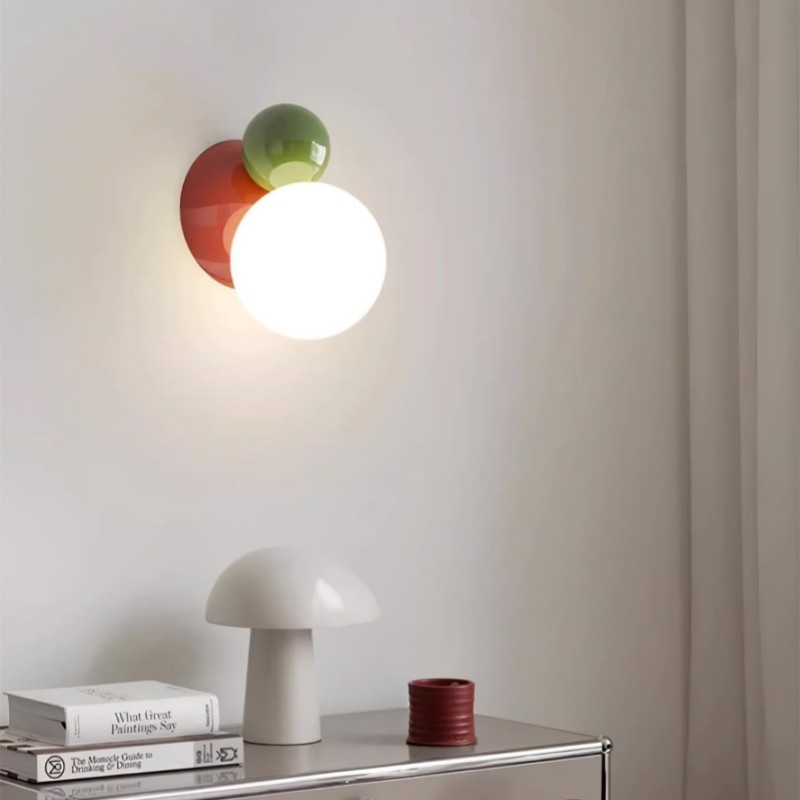 Macaron Globe Metal Wall Light Ceiling Light M226