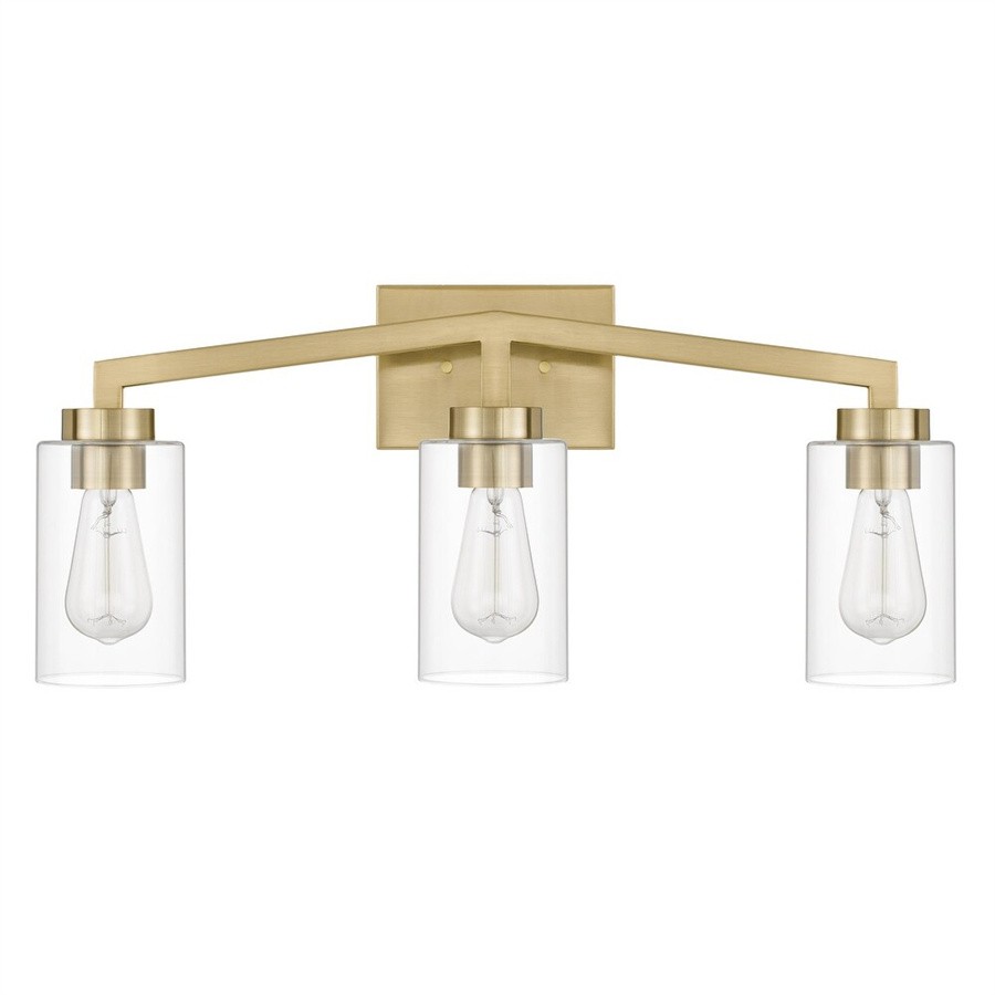 Industrial Cylindrical Brass Wall Lamp For Bathroom S114