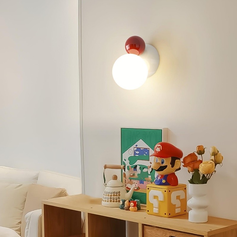Macaron Globe Metal Wall Light Ceiling Light M226