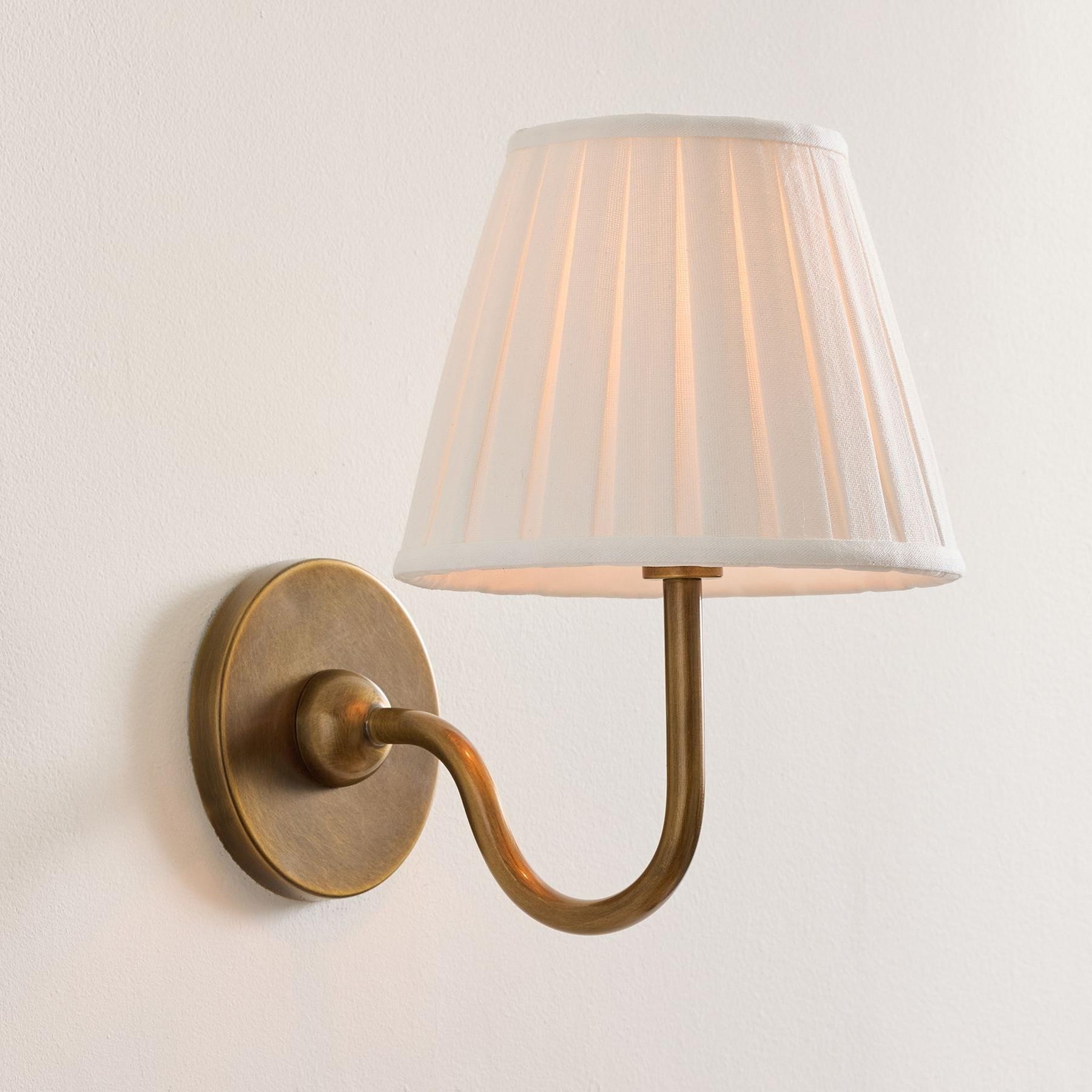 Luvora Modern Pleated Shade Wall Lamp for Bedroom & Living Room T036