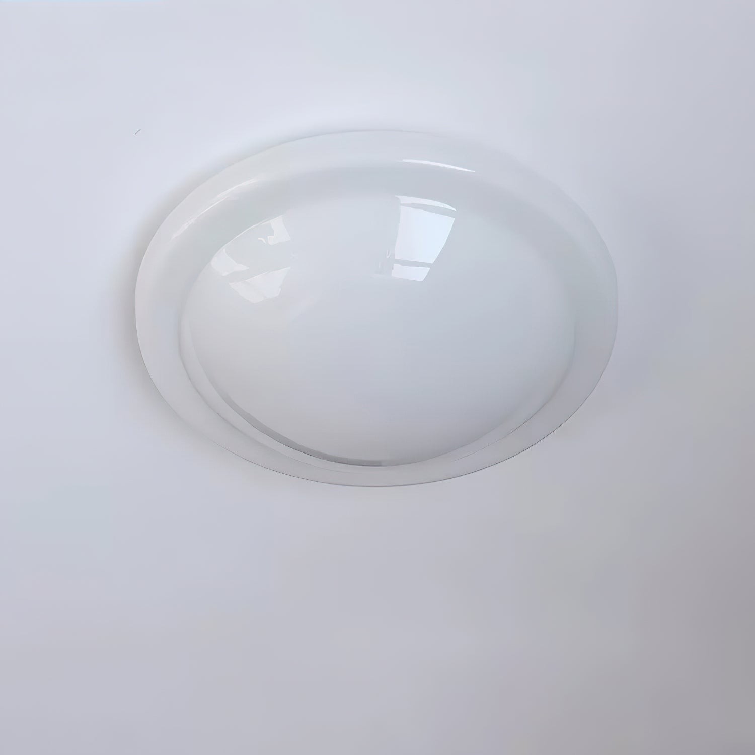 Modern Miminalist White Glass Led Ceiling Lamp M411