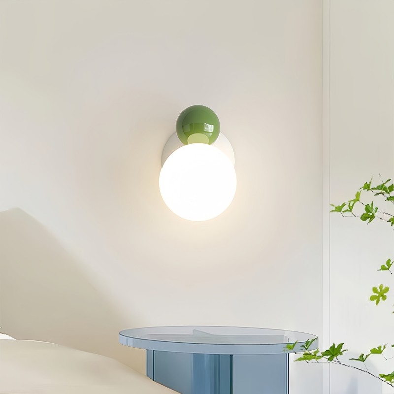 Macaron Globe Metal Wall Light Ceiling Light M226