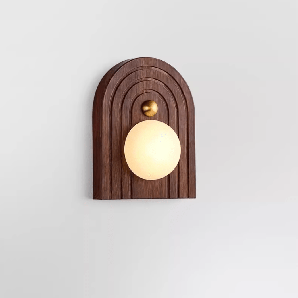 Bezel Alabaster Wall Lamp D393
