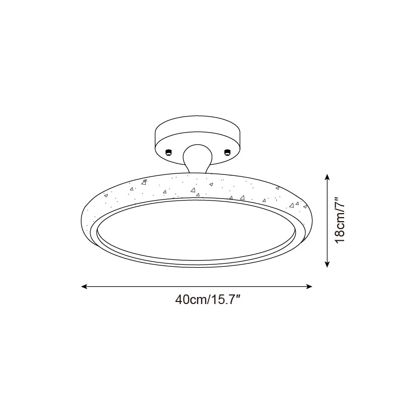 Kelva Ceiling Light D66