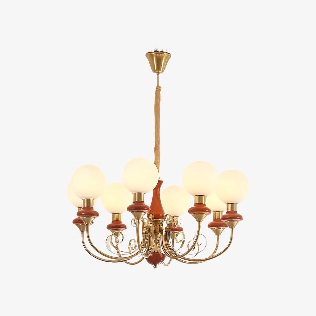 Radiara Chandelier - Layered Stone Disc Design Modern Luxury Style for Dining Room and Living Area T533