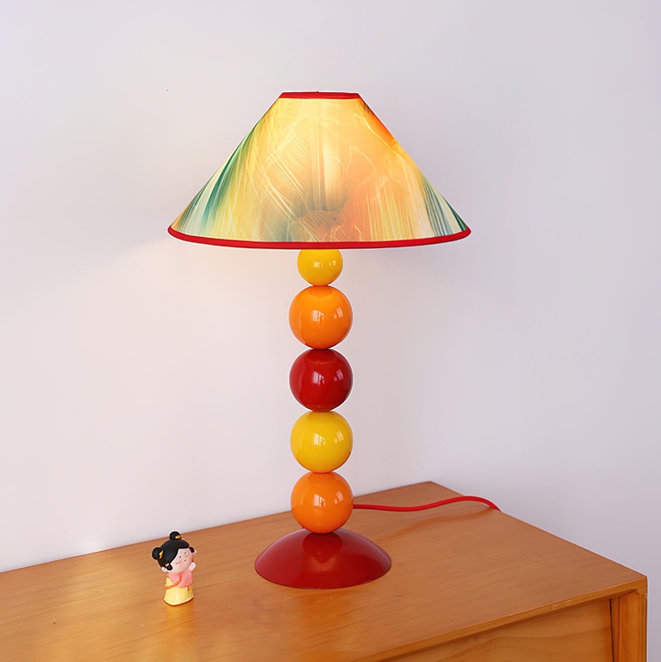 Retro Coloful Stacking Ball Table Lamp M329