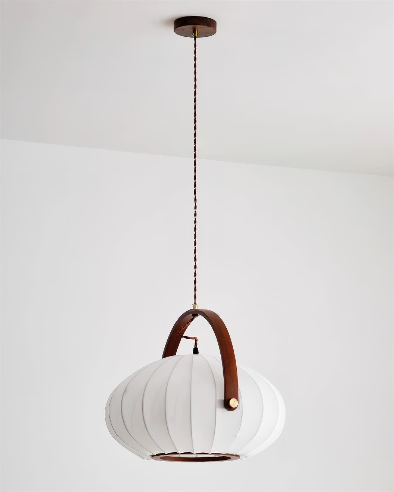 Vintage Lantern Wooden Decoration Pendant Lamp M290