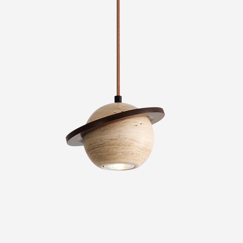 Planet Travertine Pendant Light M217