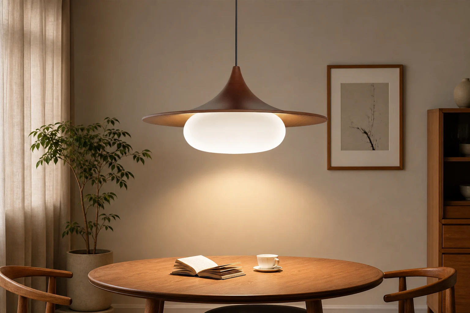 Lampa wisząca Molto D53 w stylu lifestylowym