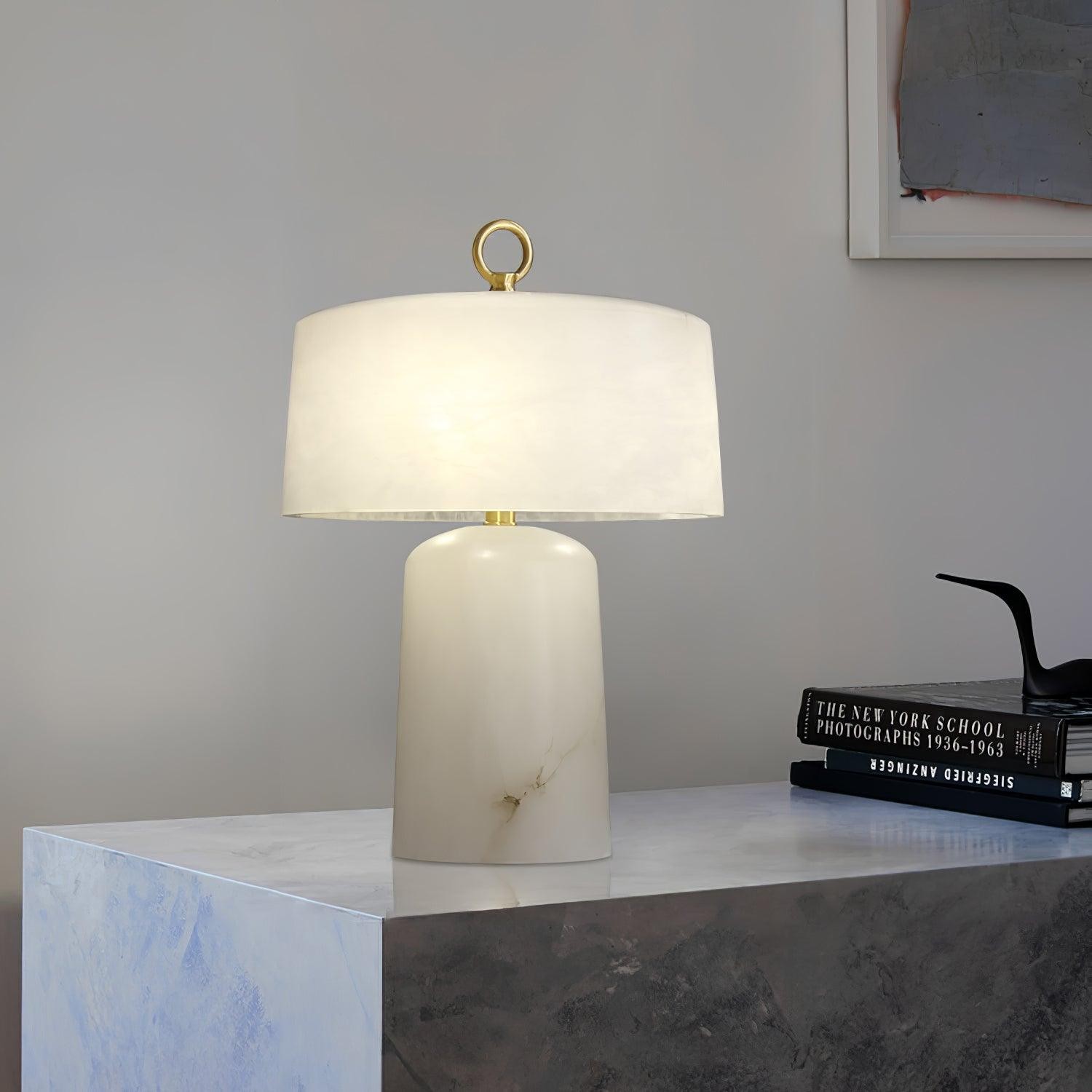 Light Luxury Style Marble Stone Table Lamp M583