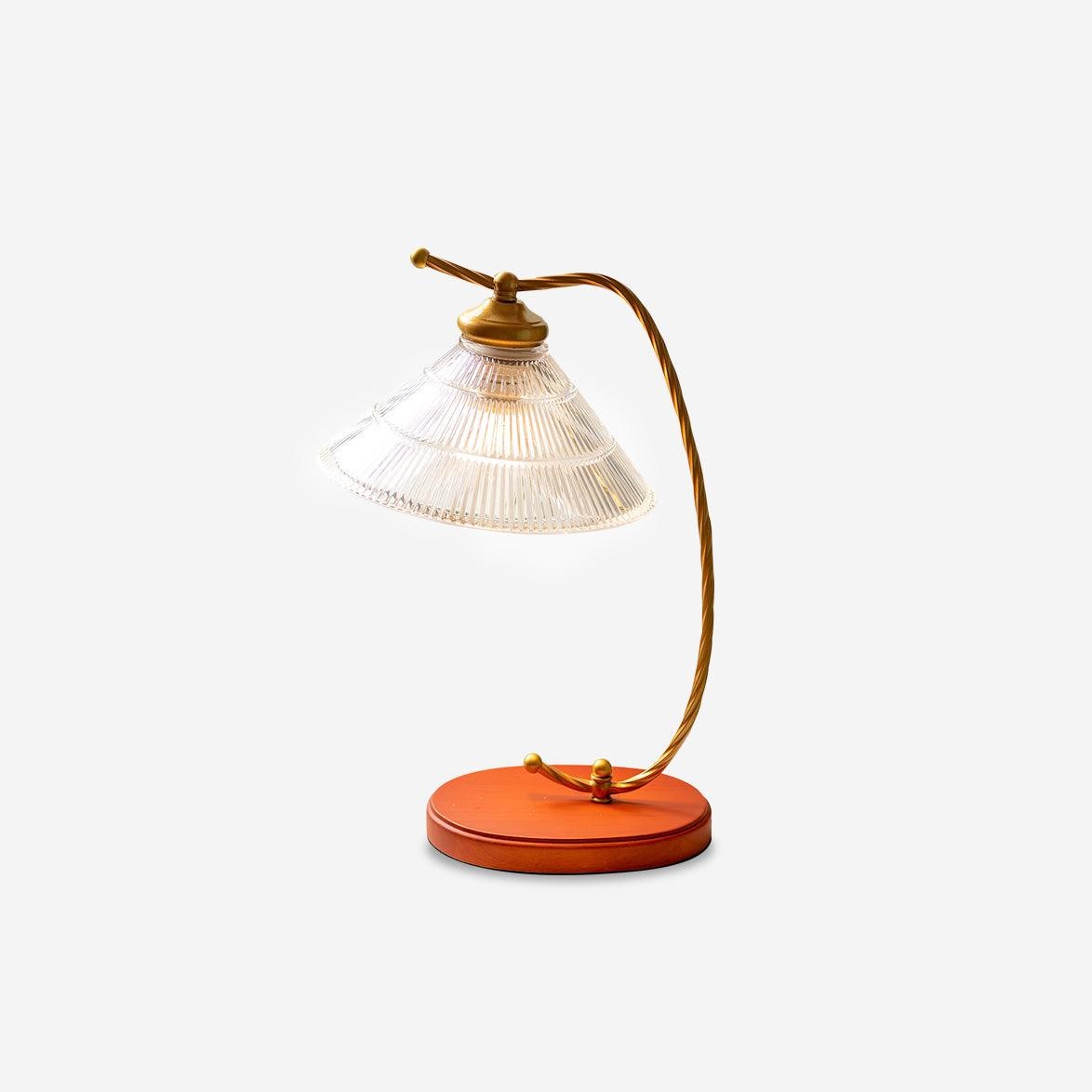 Glass Shade Vintage Reading Lamp M372