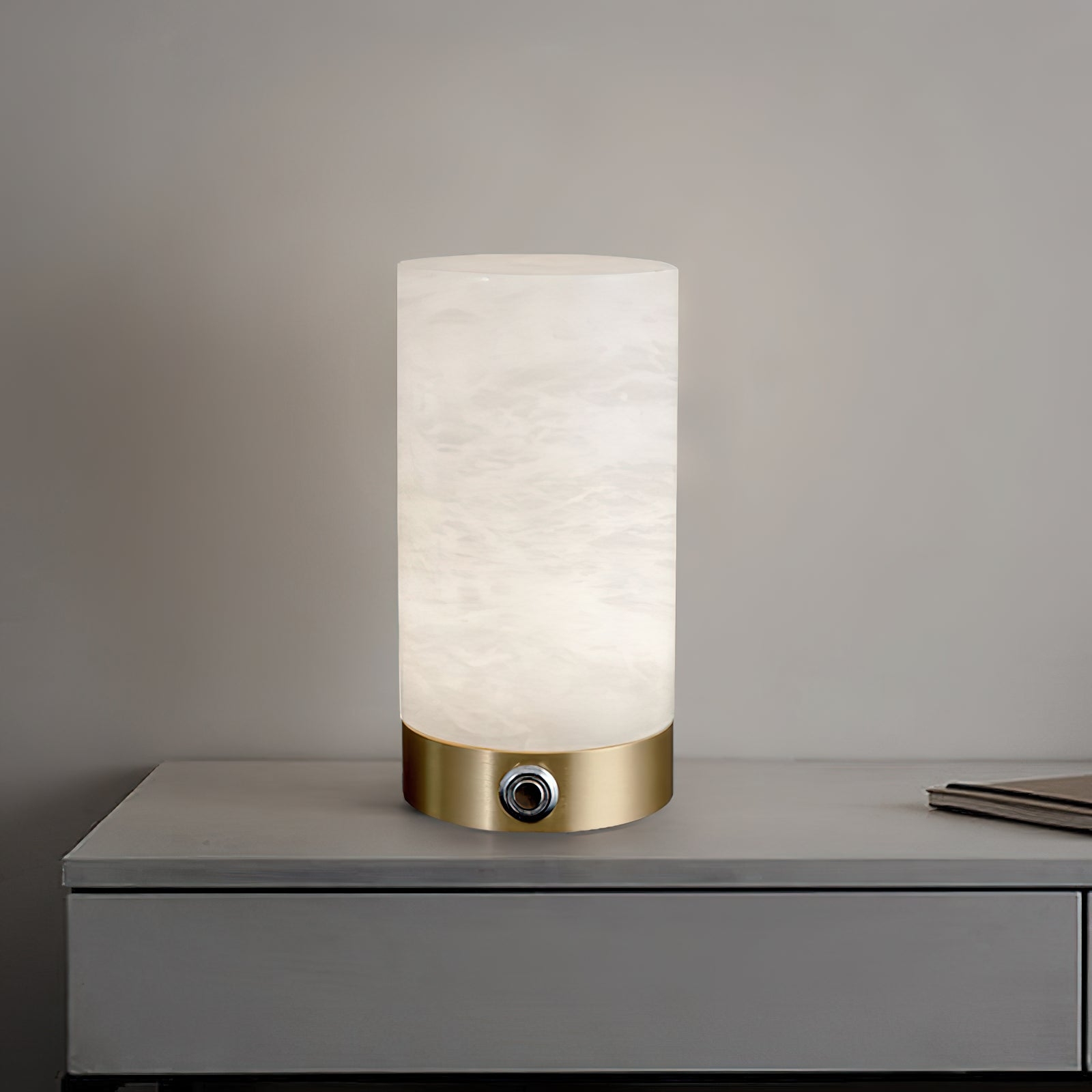 Totem Alabaster Table Lamp D499
