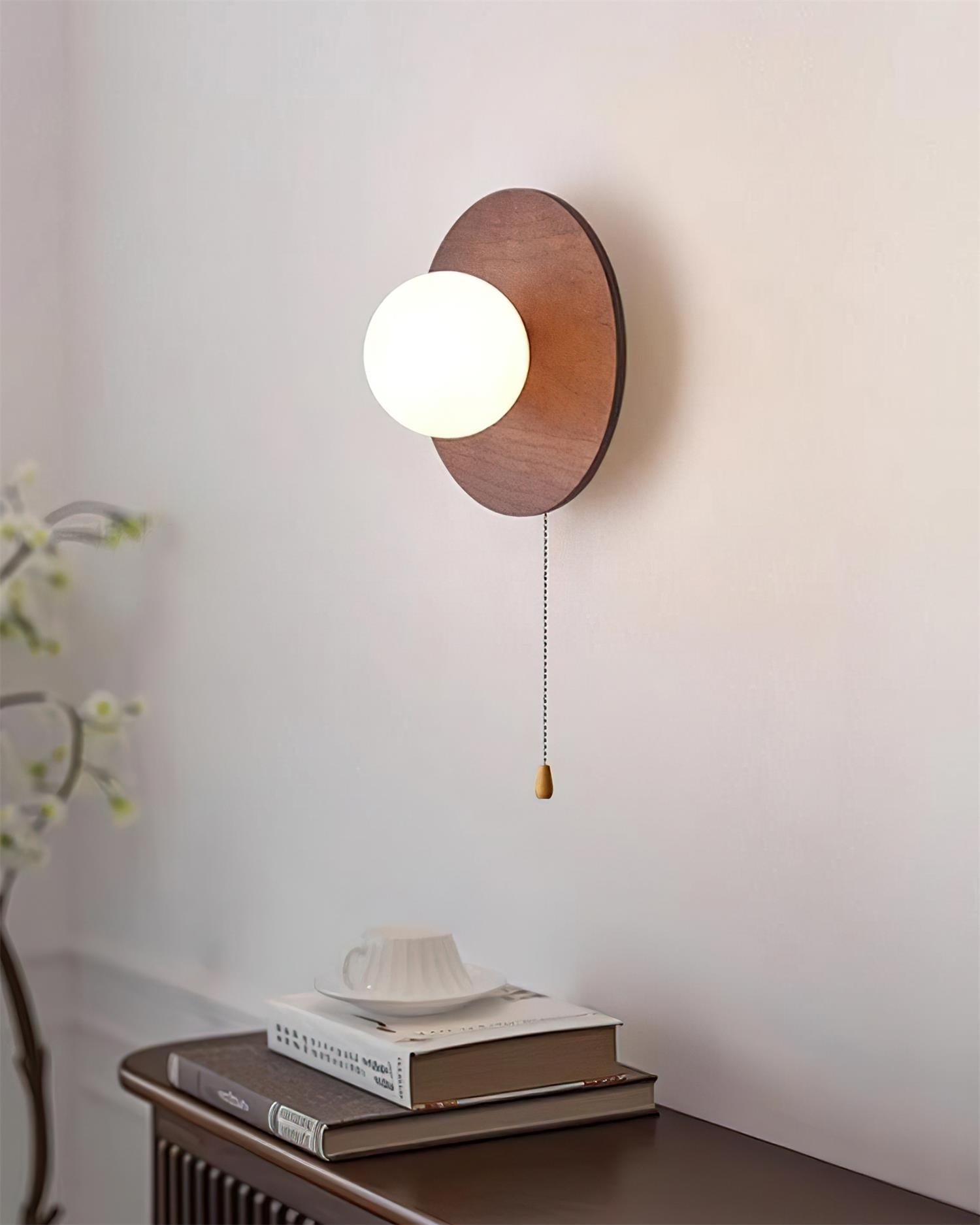 Cara Wood Wall Lamp D37