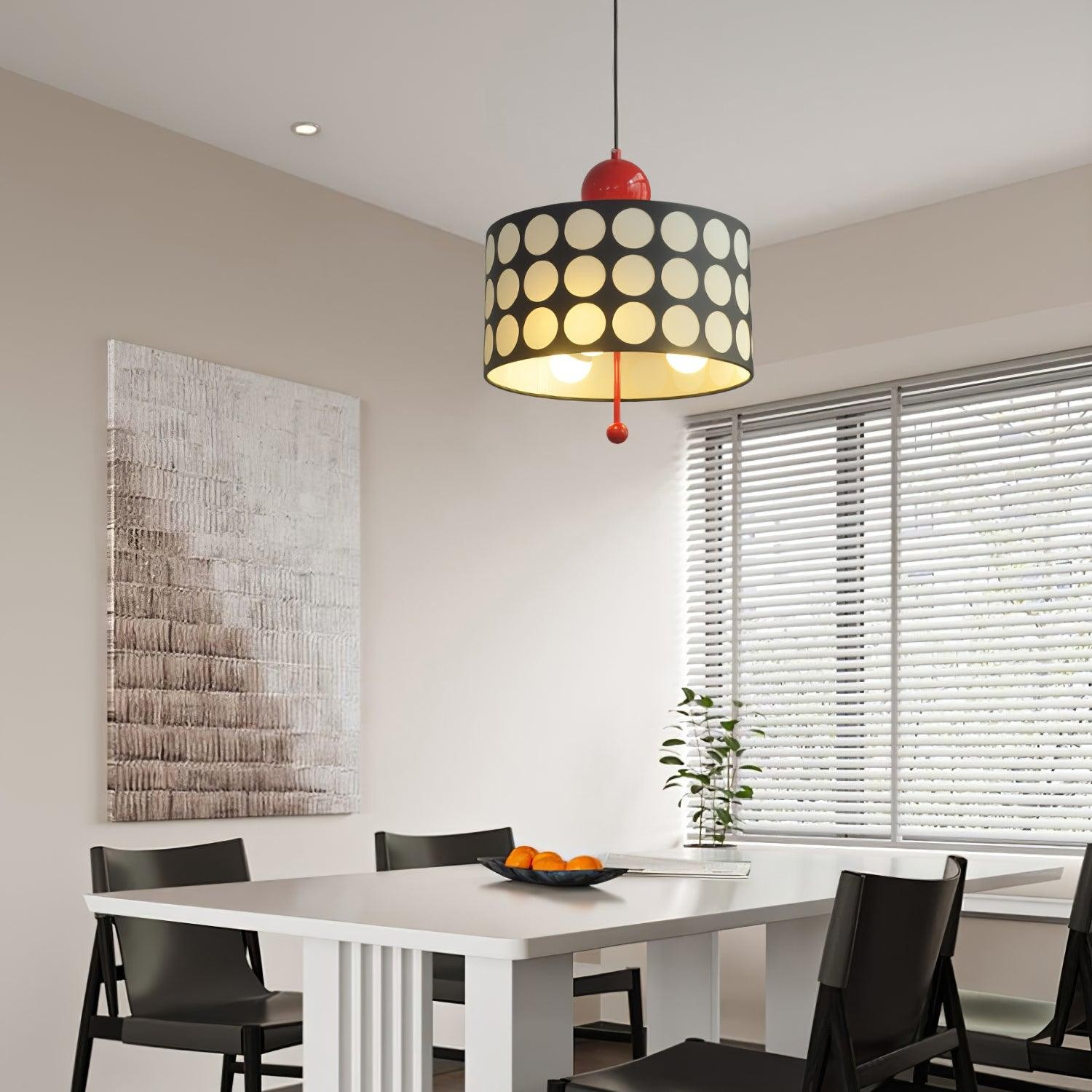 Lattice Acrylic Polka Dots Pendant Lamp M267