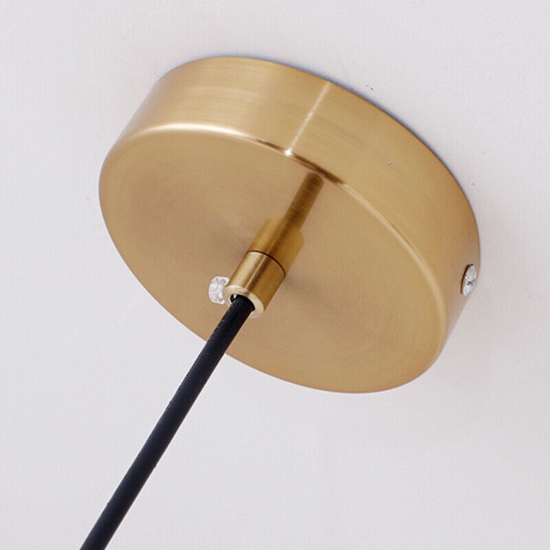 Nordic Brass Bedroom Pendant Light Modern Bar Pendant Light S95