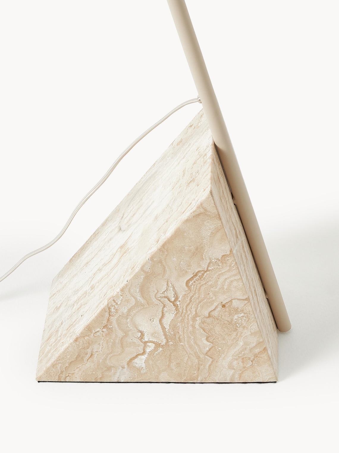 Grande Travertine Floor Lamp D706