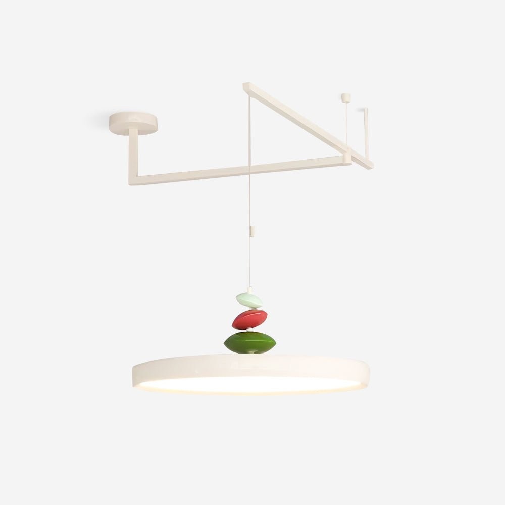 Swing Arm Stone Pendant Light M511