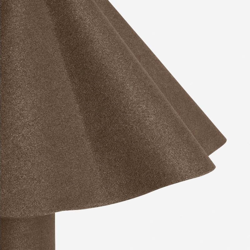 Weavara Contemporary Accent Table Lamp - Fabric‑Covered Decorative Lighting for Living Space or Office T660