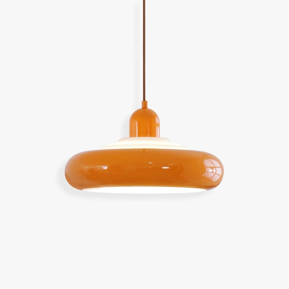 Multi-tiered Round Tower Cream Color Pendant Lamp M488