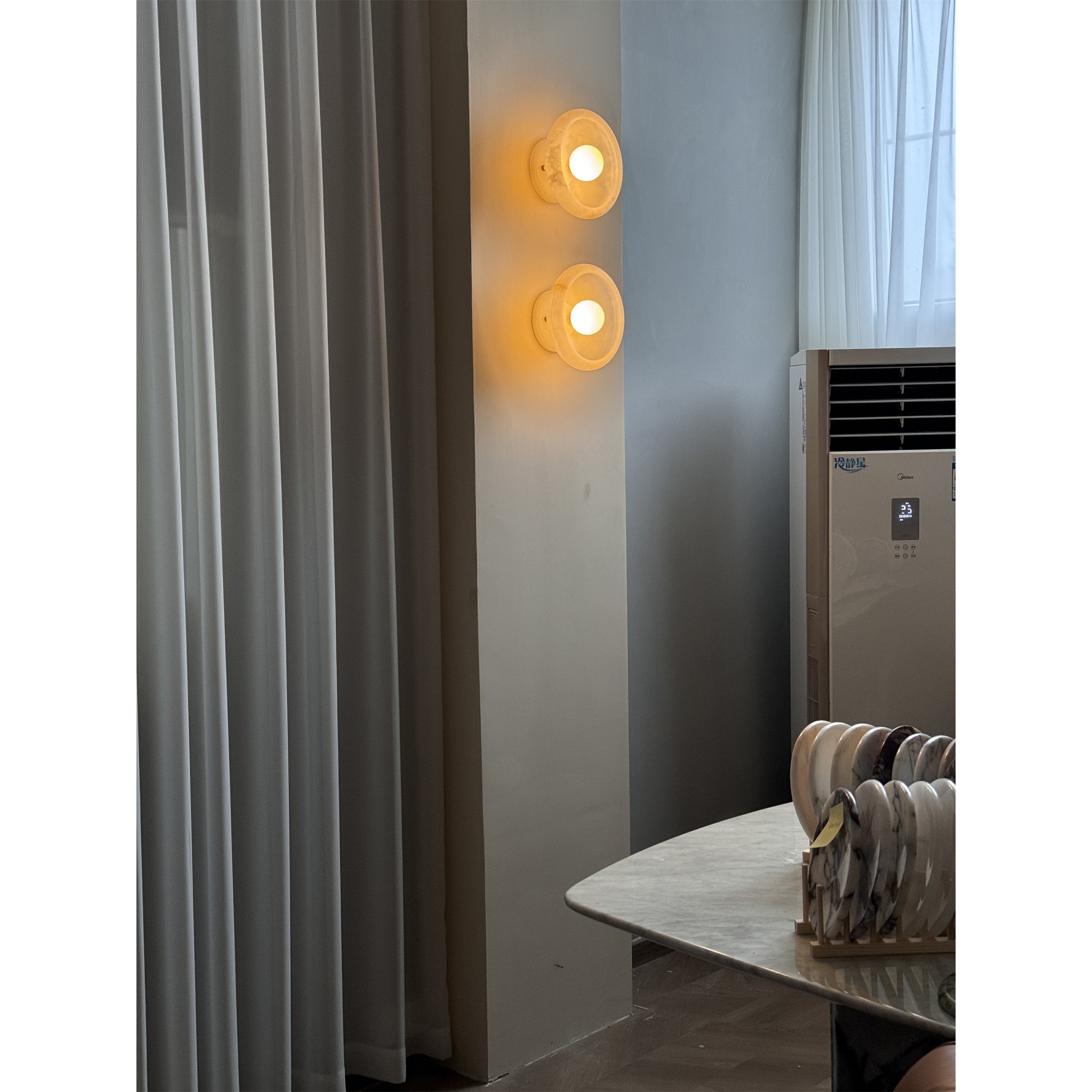 Piedra Marble Wall Lamp D572