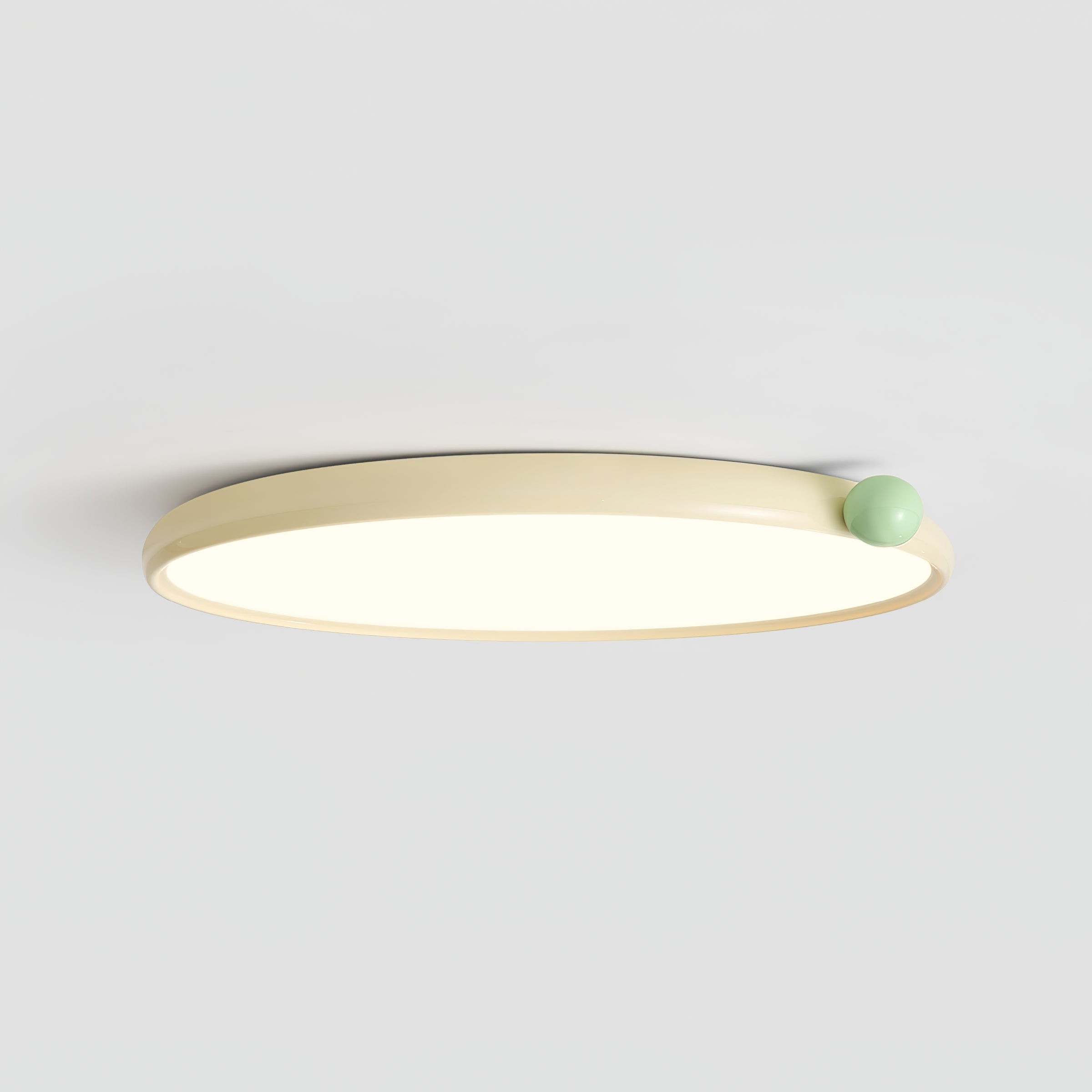 Minimalist Disc Cream Style Ultra-thin Ceiling Lamp M543
