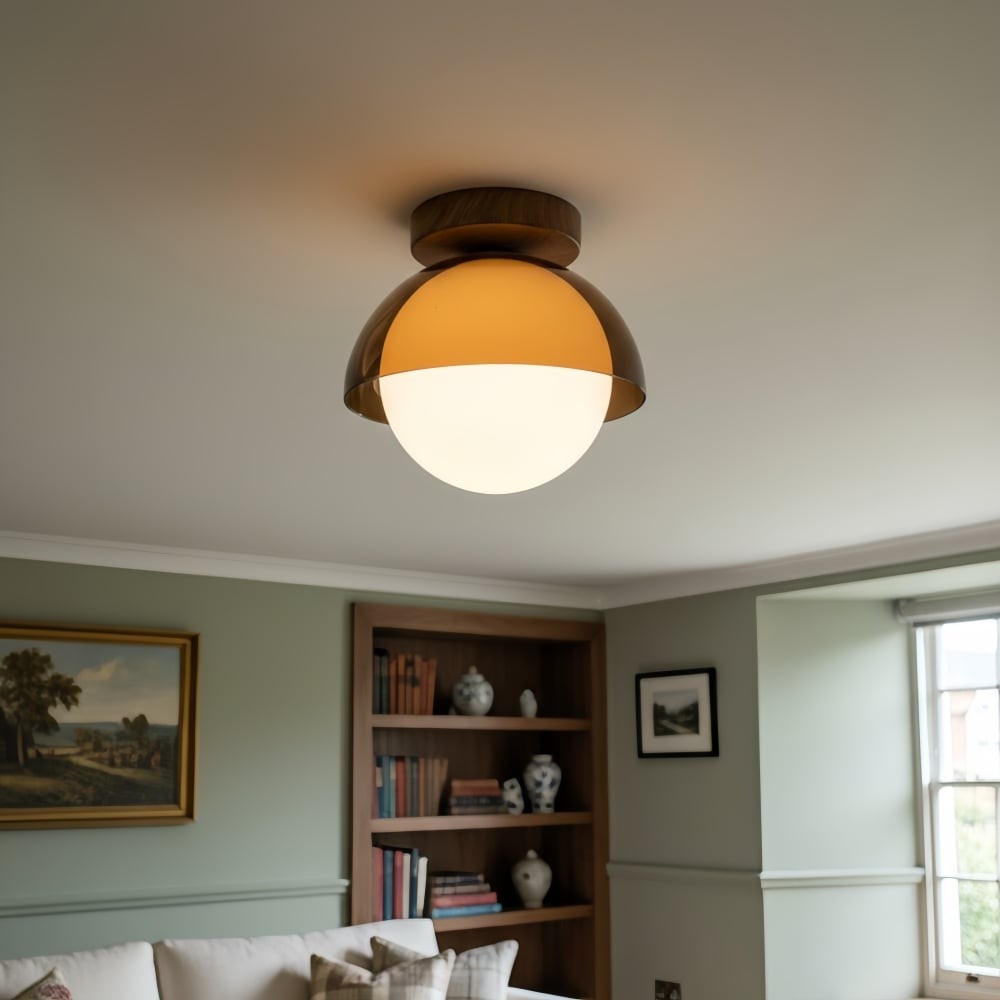 Afterglow Sunset Sculptural Glow Ceiling Lamp Modern Vintage Style for Hallway and Entryway T490