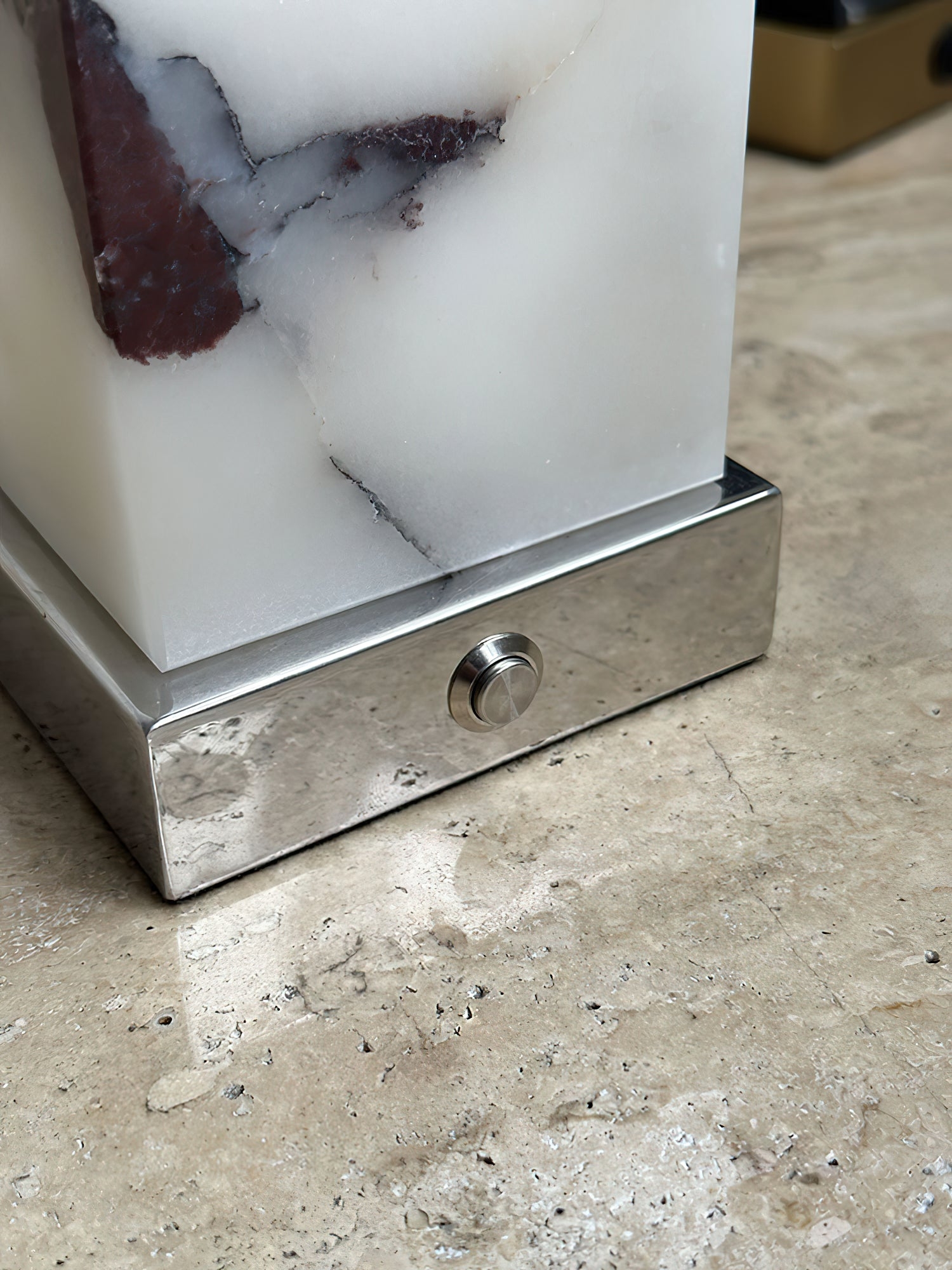 Cube Marble Table Lamp D574