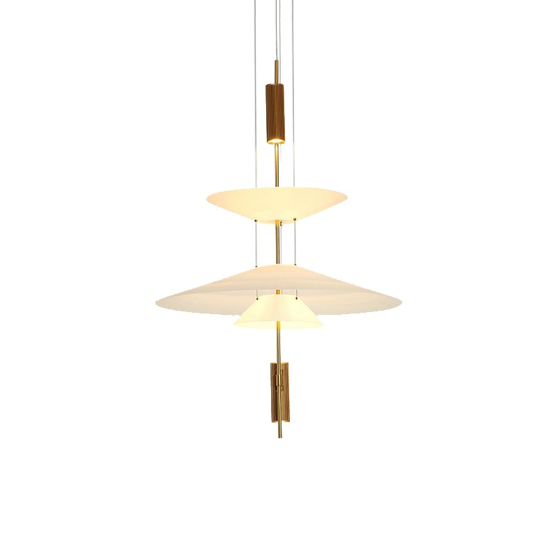 Modern LED Multi Layers Pendant Light For Dining Room