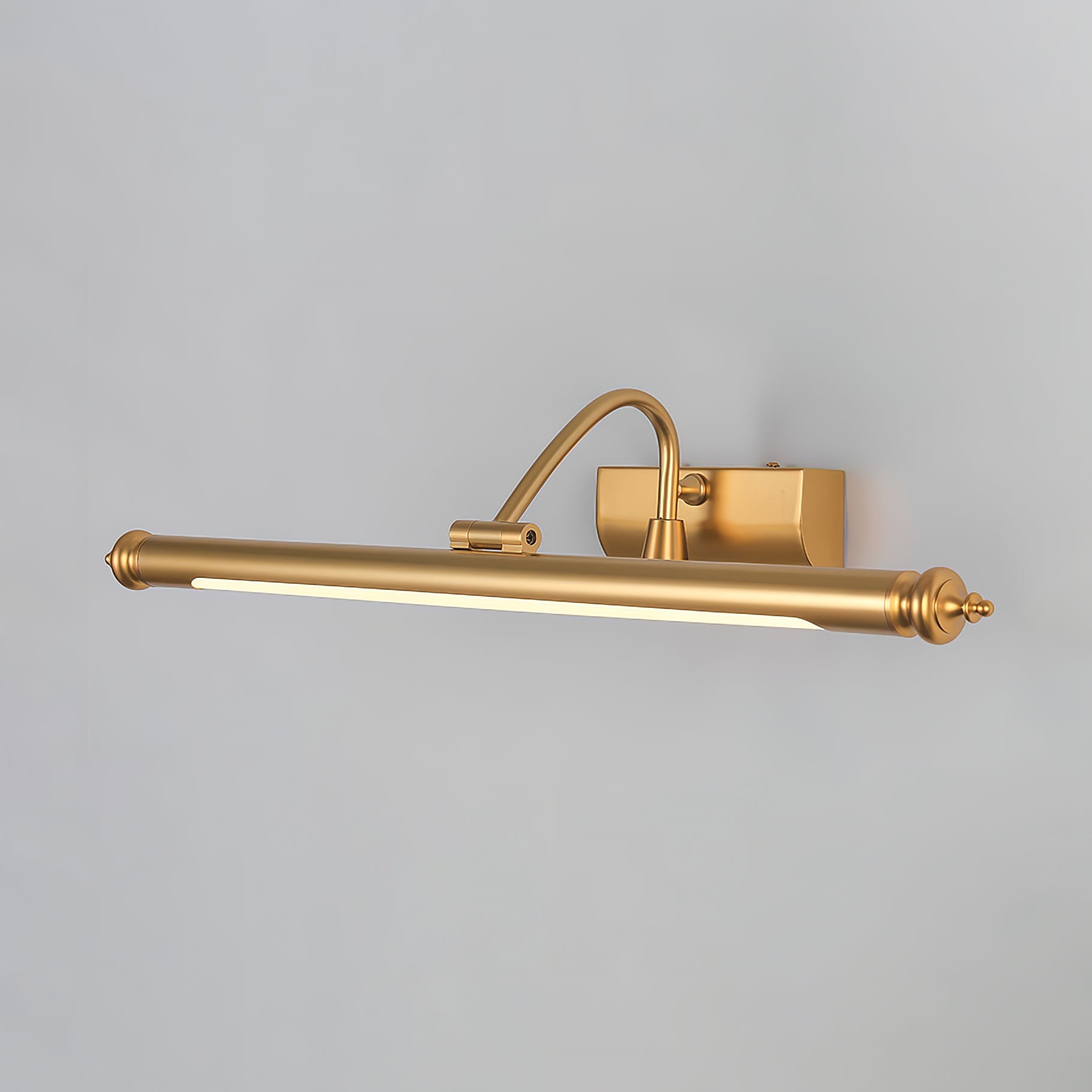Mirror Front LED Brass Wall Lamp M71