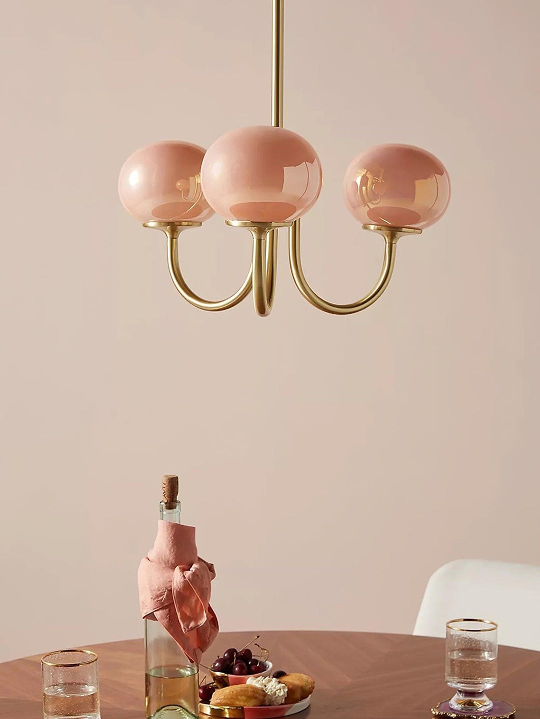 Nordic Bauhaus Glass Marshmallow Chandelier S168