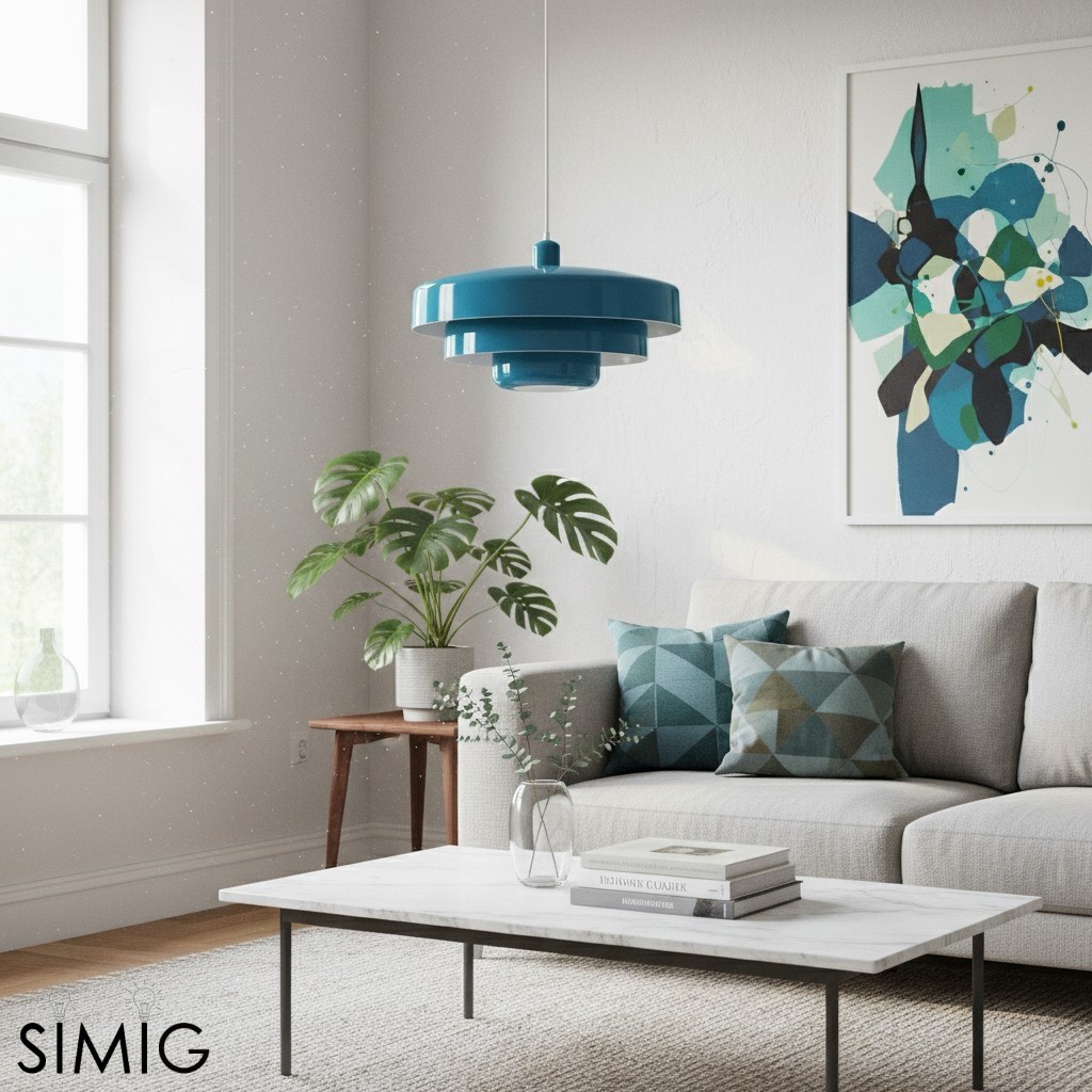 Triple Layer Disc Macaron Cake Pendant Light S90