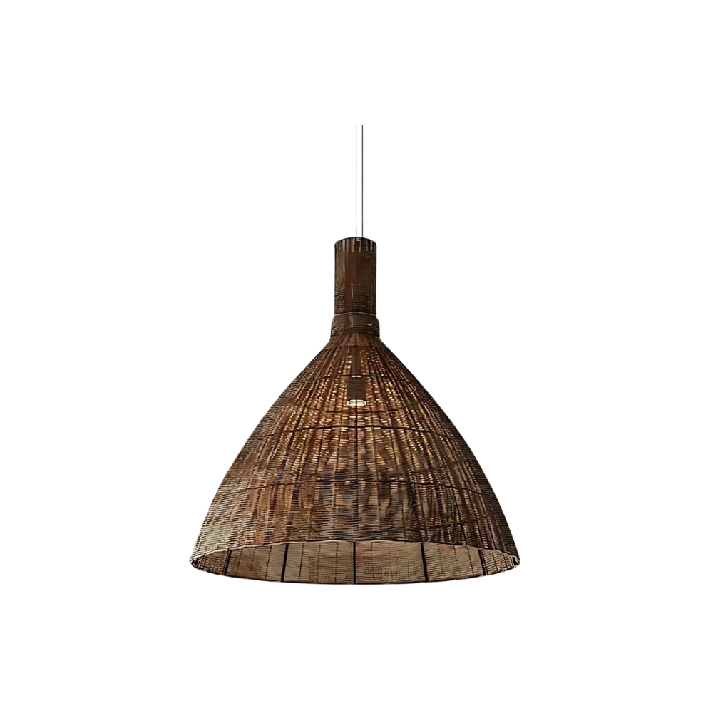 The Rattan Essence of the Islands Pendant Light D826