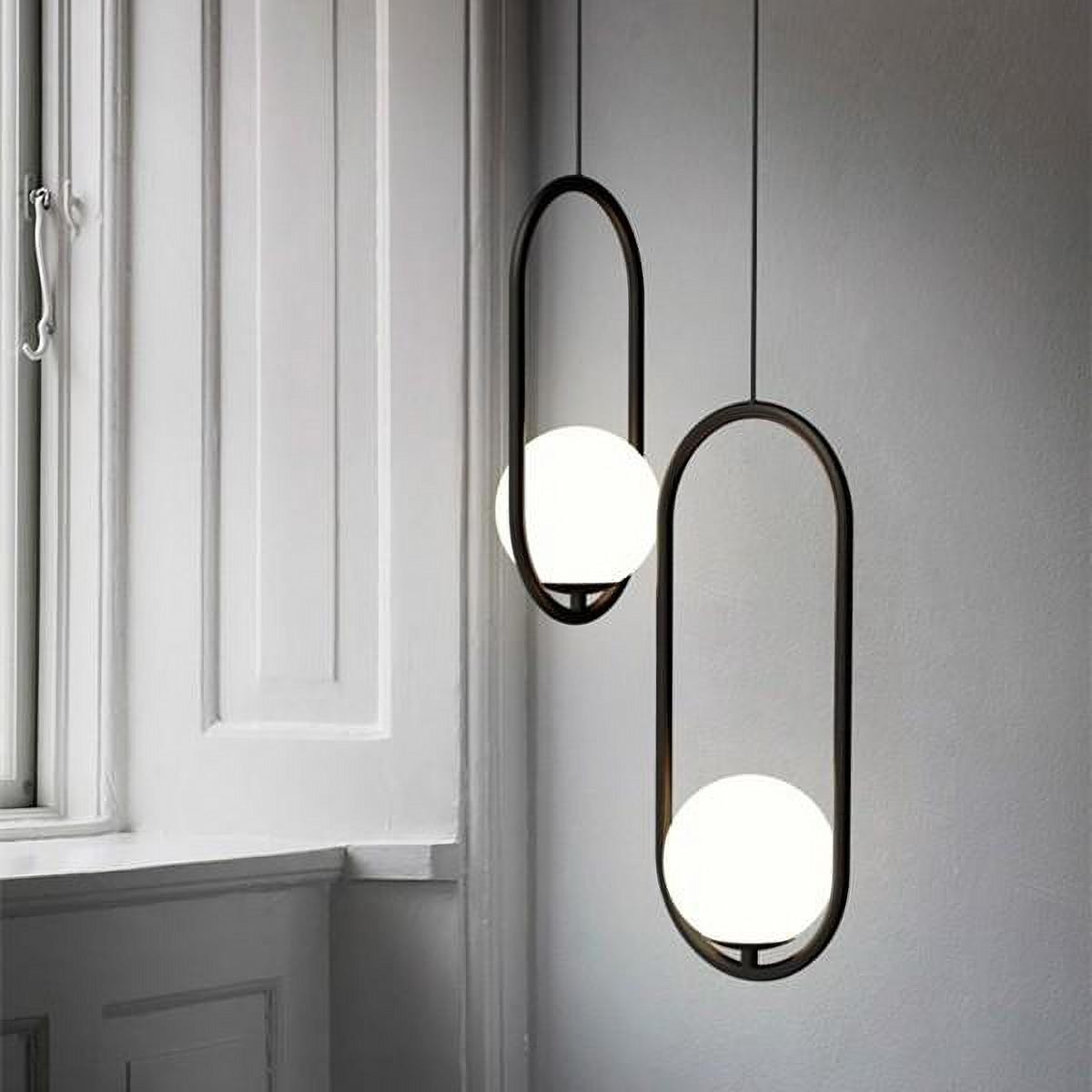 Modern Geometric Metal Pendant Light