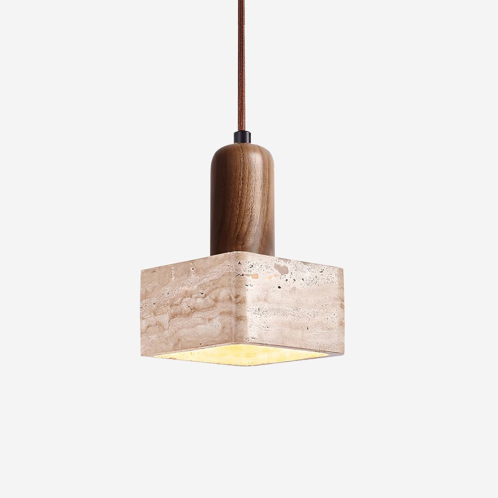 Simple Elegant Square Rectangular Pendant Lamp M195